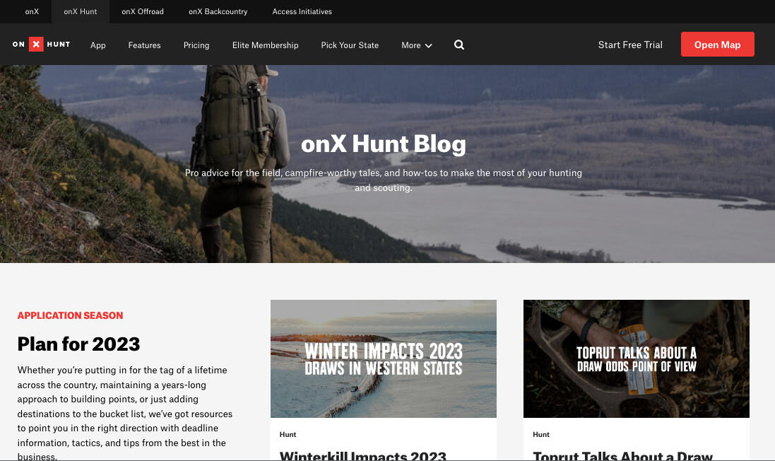 onX Hunt Blog