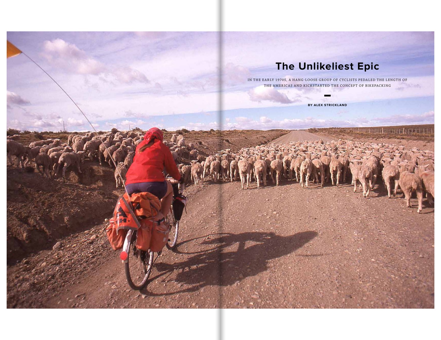 The Unlikeliest Epic magazine spread in Adventure Journal
